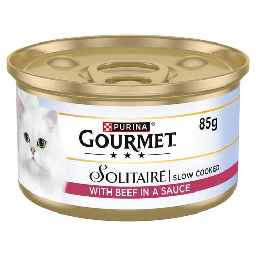 Gourmet solitaire tinned - tinned, wet