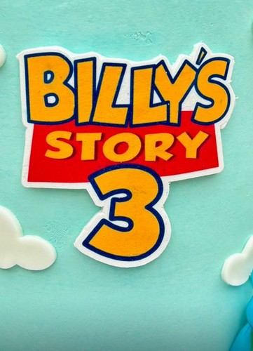 Toy story logo edible - logo, icing