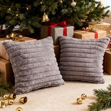 Pack of 2/4 Fluffy Faux Fur