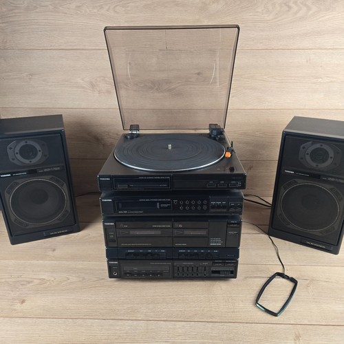 Toshiba 3418 hifi stack - toshiba,