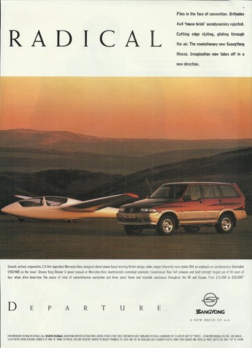 Ssang yong musso original - original, 1996