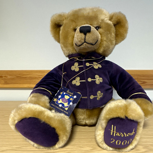 Harrods 2000 christmas bear - christmas,