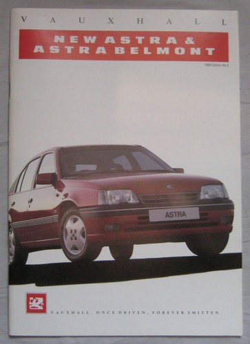 1989 vauxhall new astra - vauxhall,