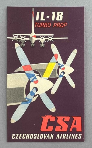 Csa czechoslovak airlines - czechoslovak,