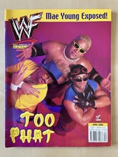 WWF Wrestling Magazine April 2000 Rikishi Too Cool  + Kane Poster