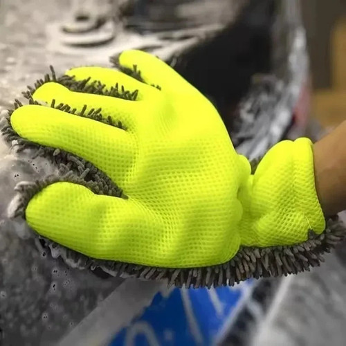 Finger car wash - 5-finger, mitt