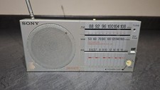 Sony ICF-25 Portable Radio FM/AM 1984