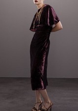 ZARA Rrp£50 Dark Plum