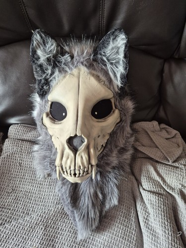 Hand made fursuit mask full - mask,