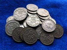 King George VI 1952 Sixpence Rare Key Date