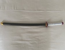 103 Cm Demon Slayer, Wooden Giyu Tomioka Cosplay Luminous Sword 