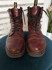 Dr Martens Men’s Boots, OxBlood Red, Size 10 UK 8 Eyelets. Made In England
