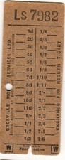 Bus / Tram ticket Crosville Motor Services , Exchange