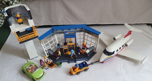 Large playmobil airport bundle - playmobil,