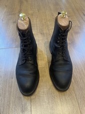 Crockett & Jones Coniston Brown Rough-Out Suede Boots Shoes Mens UK 8 E US 9