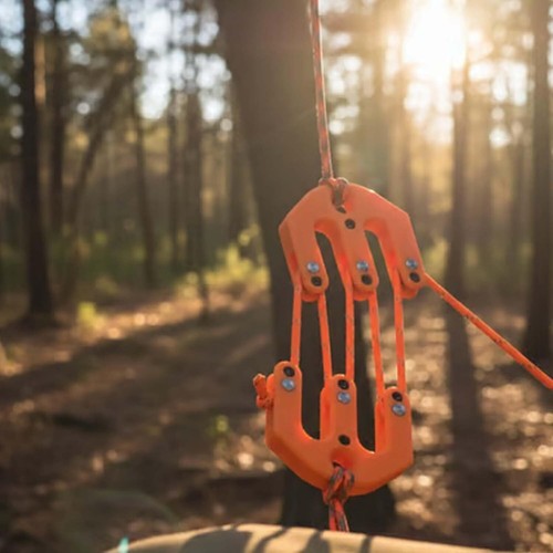 Hunting game hoist block - hunting, and