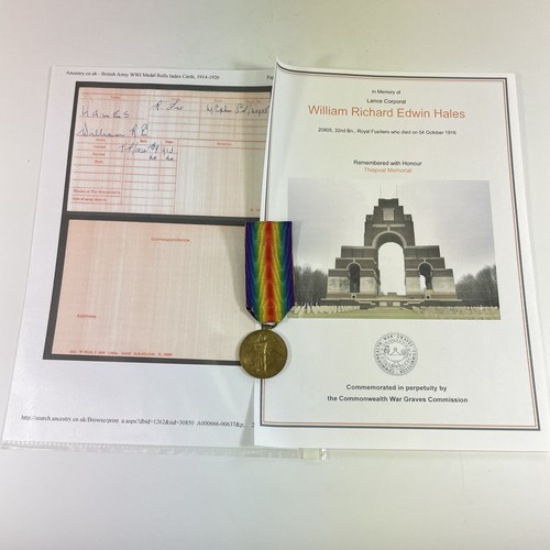 Ww1 victory medal - victory, lance