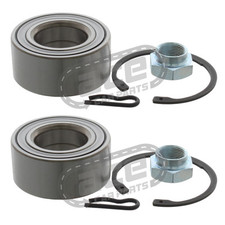 Peugeot 206cc Convertible 2000-2007 Front Wheel Bearing Kits 82mm Outer 1 Pair