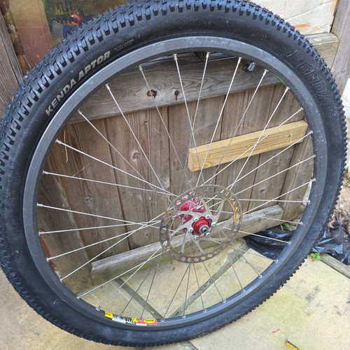 Mavic x618 front - wheel, red