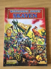 Warhammer Fantasy Battle Armies Skaven Supplement Book 1993
