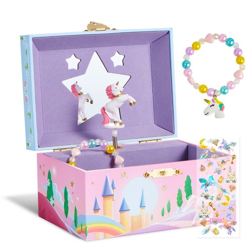 Joyin unicorn jewellery box - unicorn,