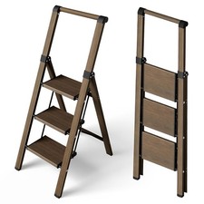 Aluminium folding step - step, ladder
