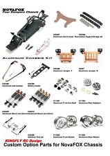 Kingfly Aluminum option parts for TAMIYA 1/10 Buggy Nova Fox
