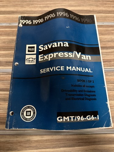 1996 gmc savana chevy - gmc,