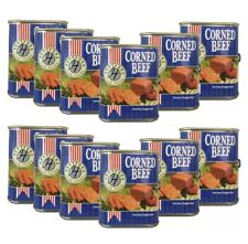 Hertford Fine Foods Corned Beef Ready To Eat Snack Sandwich Tin Can Pack 12x340g