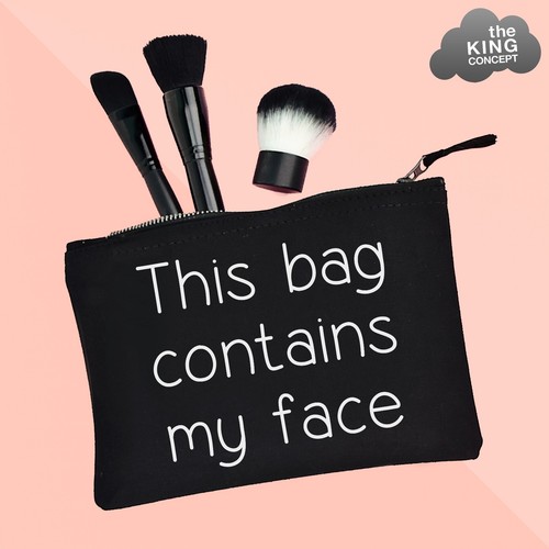 This bag contains face - this,