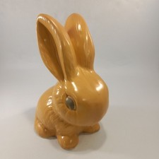 Sylvac rabbit large brown snub