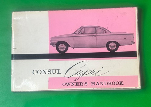 Ford classic consul capri - classic,