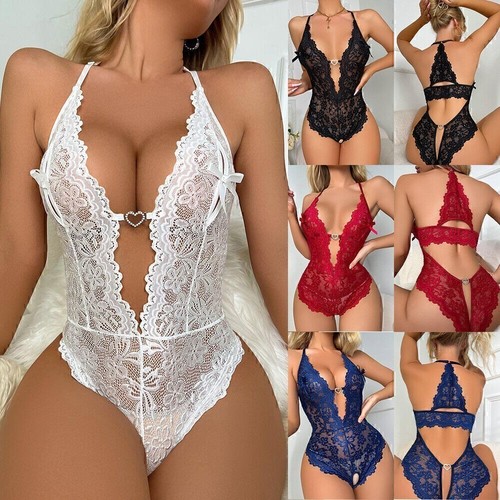 Women lace sexy crotchless - sexy,