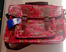 Leather Owl Satchel Style