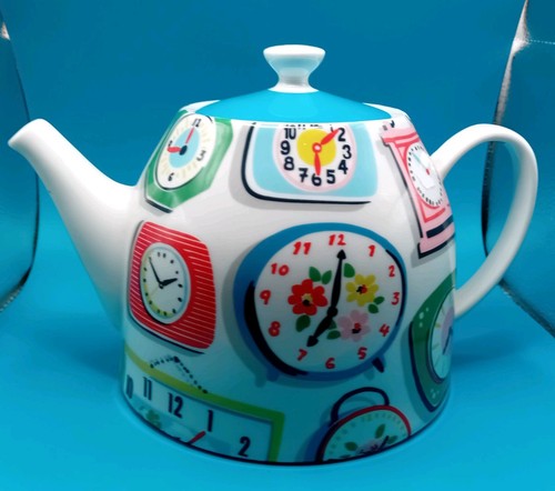 Cath kidson teapot clocks new - kidson,