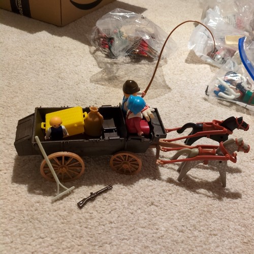 Playmobil vintage wagon set