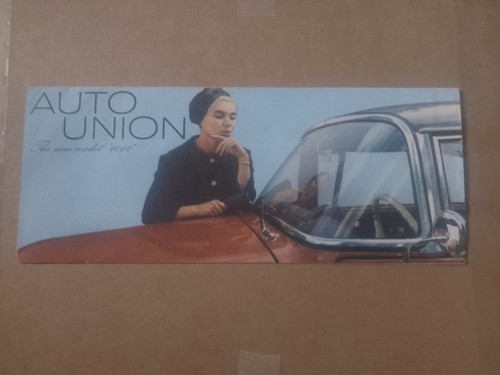 1960 auto union - union, new