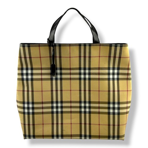 Burberry nova check large tote - burberry,