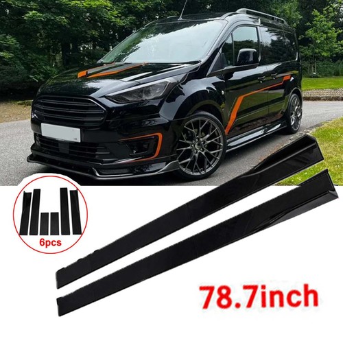 Gloss side skirts - 78.7'',