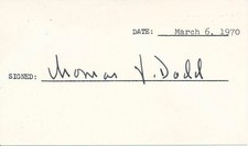 Thomas J DODD / Signature Signed