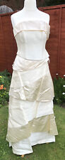 Sassi Holford  Two Piece Two Tone Wedding Dress Couture Size 8/10