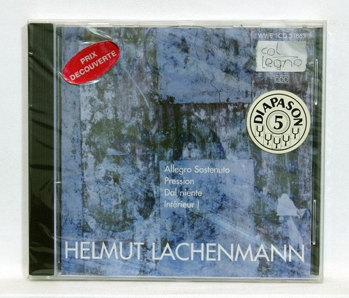 Lachenmann allegro sostenuto - lachenmann,