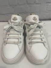 MONCLER sneakers Silver white
