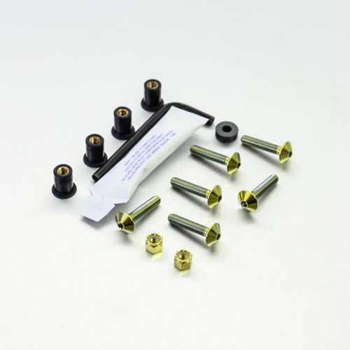 Titanium screen bolt - screen, kit