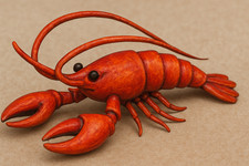 Super Detailed Lobster Models for RC Boats A34 –