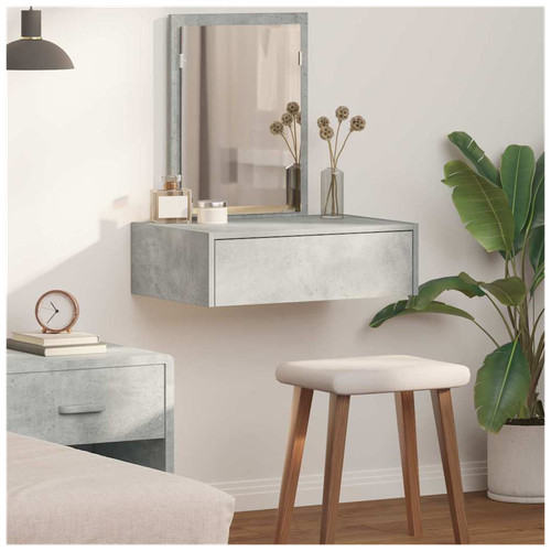 Dressing table concrete grey - concrete,