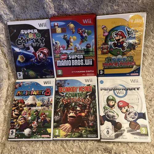 Wii games bundle mario - bundle, x6
