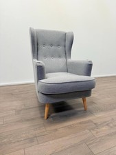 Callie Fabric Wingback Chair