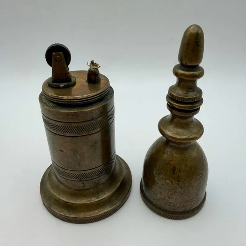 Vintage unique brass lighter - unique,