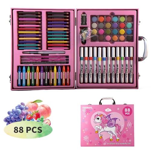 Crayons kids art carry case - crayons,